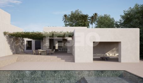 The best plot facing the 9th Hole of the Real Club de Golf de Sotogrande, with a project by the OOAA Arquitectura studio