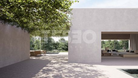 The best plot facing the 9th Hole of the Real Club de Golf de Sotogrande, with a project by the OOAA Arquitectura studio