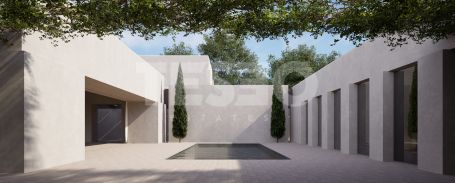 The best plot facing the 9th Hole of the Real Club de Golf de Sotogrande, with a project by the OOAA Arquitectura studio