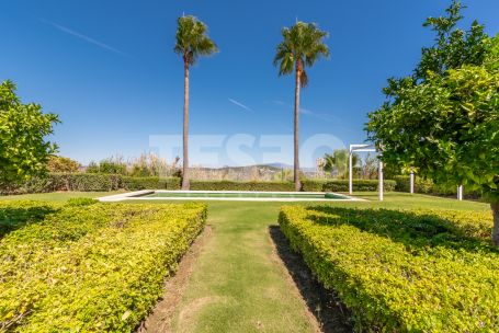 Contemporary style villa 3, frontline golf and in Gated Community with views to Almenara Golf and just 200 meters from Hotel So Sotogrande