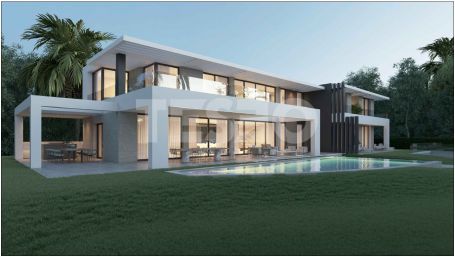 Magnifique terrain à Sotogrande Alto avec licence pour construire une fantastique villa contemporaine, toutes taxes déjà payées.