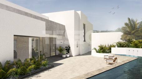 Stunning modern design project of an ECO villa located in one of the nicest roads of La Reserva.