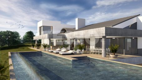 Stunning modern design project of an ECO villa located in one of the nicest roads of La Reserva.