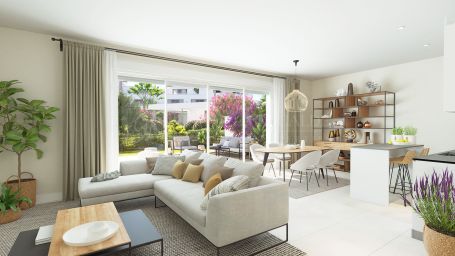Ground Floor Apartment for sale in New Golden Mile, Estepona East