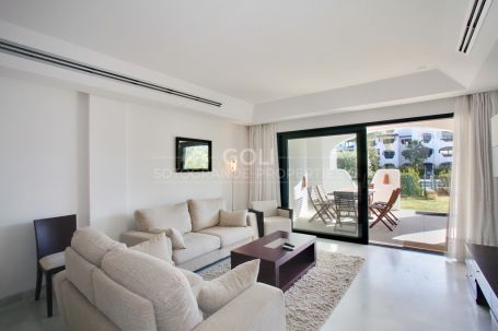 Well furnished ground floor apartment in Polo complex