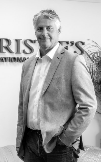 Foto de Hans Veenhuijsen, CEO y propietario de Christie’s International Real Estate en la Costa del Sol y Madrid.