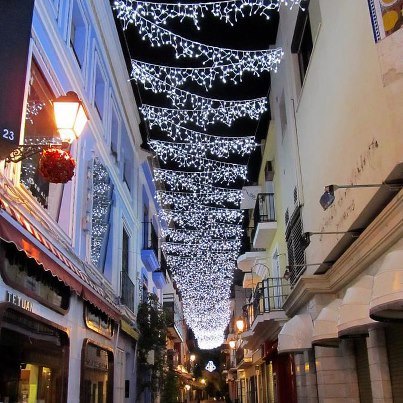 Navidad en el centro de Marbella