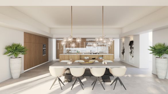 Turnkey project, modern-style luxury villa in Los Flamingos, Benahavis