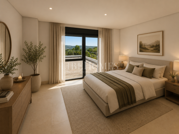 Villa moderna con vistas panorámicas al mar en La Reserva, Sotogrande