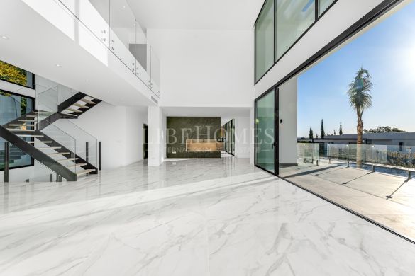 Villa moderna de lujo a estrenar en Paraiso Alto, Benahavis