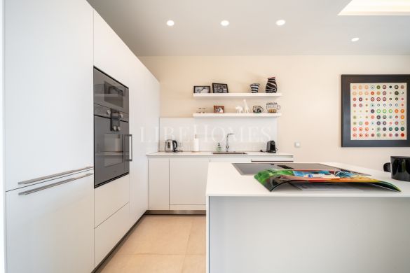 Beachfront townhouse with private pool, New Golden Mile, Estepona