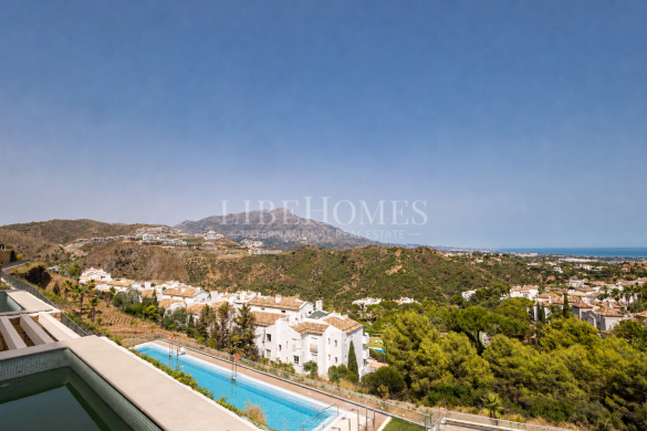 Apartamento en planta baja, vistas al mar, La Quinta Golf, Benahavis
