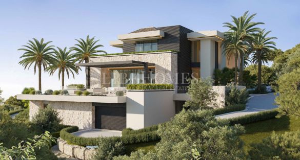 Brand new luxury villa with amazing sea views, La Zagaleta, Benahavis