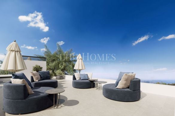 New modern villa, sea views, Cascada de Camoján, Marbella Golden Mile