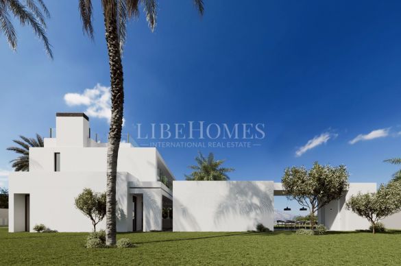 New modern villa, sea views, Cascada de Camoján, Marbella Golden Mile