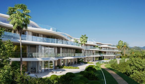 Apartamento bajo de lujo con jardín, a estrenar en Benahavis, Marbella