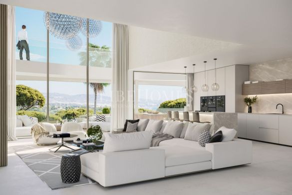 Brand new luxury penthouse, incredible sea views, Benahavis, Marbella