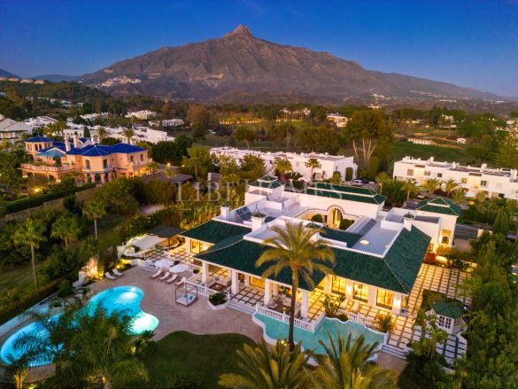 Amazing palatial villa in Aloha Golf area, Nueva Andalucía, Marbella