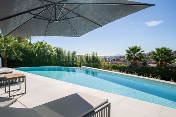 Modern new villa with panoramic sea views in Nueva Andalucía, Marbella