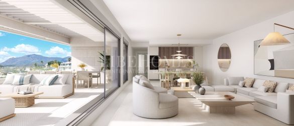 New apartment, incredible sea view, New Golden Mile, Estepona