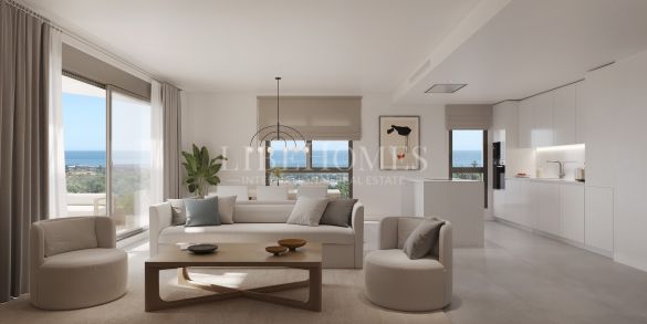 Newly built penthouse with sea views on the New Golden Mile, Estepona