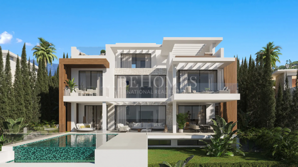 Brand new villa with spectacular sea views, New Golden Mile, Estepona