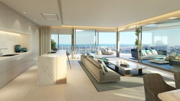 Brand new luxury penthouse, amazing sea views, Benahavis, Marbella