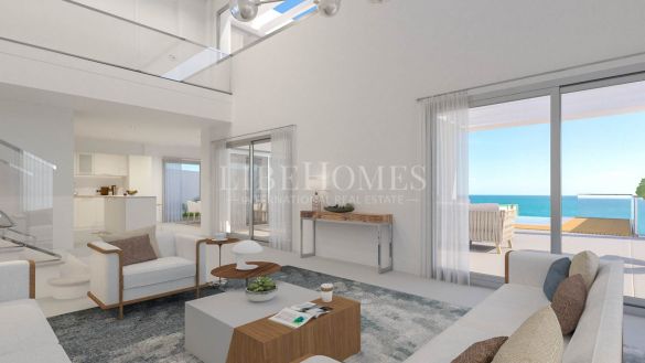 New villa, beautiful views of the sea and Sotogrande, in Chullera