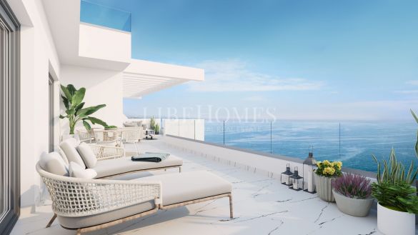 Newly built penthouse with incredible sea views, Casares Costa