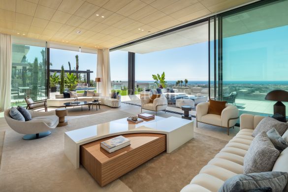 					Modern villa with amazing sea views in exclusive La Quinta, Benahavis	