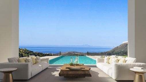Off plan project of a luxury villa with astonishing views in La Zagaleta