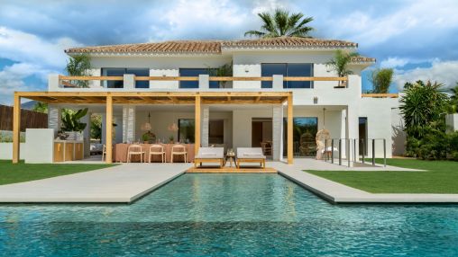 Luxurious villa with a sense of harmony