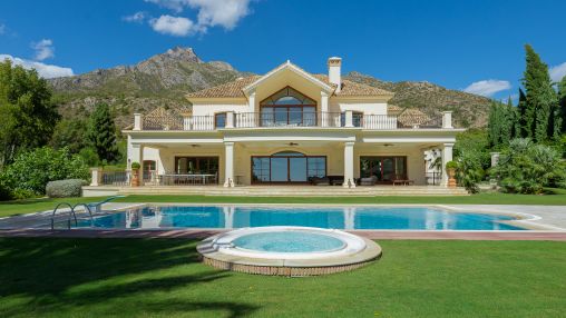 Mediterranean villa with stunning sea views