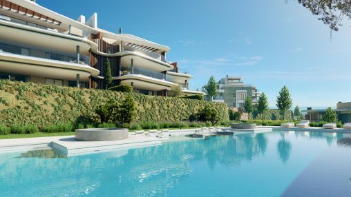 Moderne Wohnung im Luxuserholungsgebiet mit Meerblick in La Quinta, Benahvis