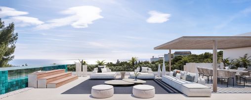 New development of 5 luxury villas in a private community in Camoján