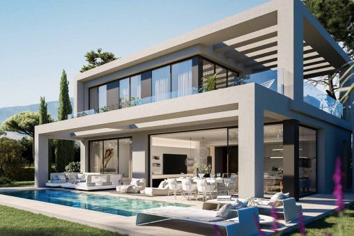 Exclusive Villa mit fantastischem Meerblick in gesichertem Luxusresort