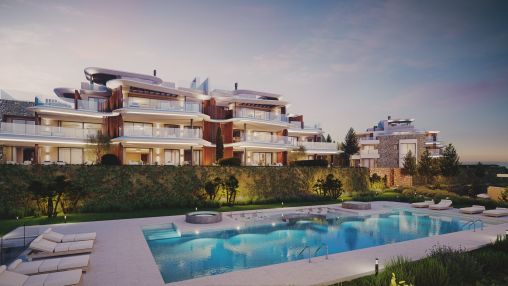 Luxuserholungsgebiet mit Meerblick in La Quinta, Benahavis