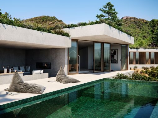 Villa im nachhaltigem Design mit Meerblick
