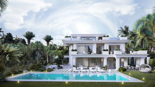 Villa with Impressive Sea and Mountain Views