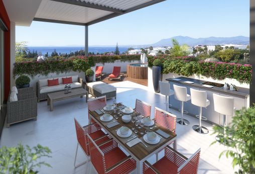Appartement Terrasse à vendre dans Rio Real, Marbella Est