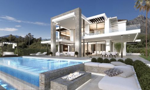 Villa moderna a estrenar Altos de Puente Romano