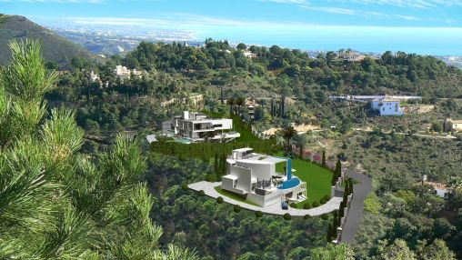 Superbes terrains plats avec vue panoramique sur la mer à El Madro?al !
