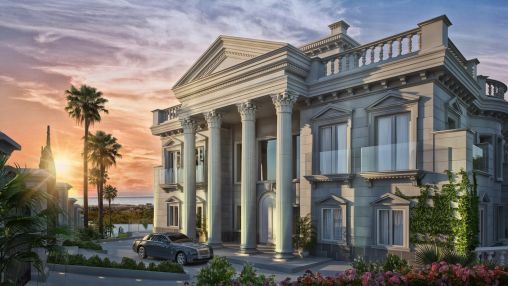 A New Neoclassic Mansion with a modern touch