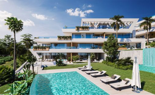 Luxury modern apartments with sea views