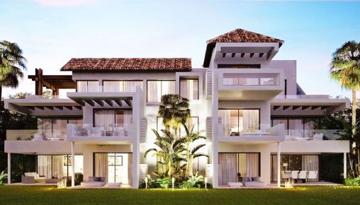 Apartments for sale in Marbella Club Golf Resort and sea views