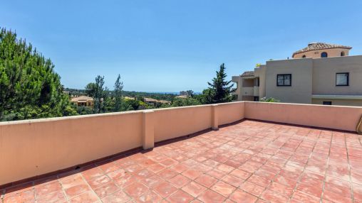 Wohnung mit Meerblick in Elviria, Marbella Ost