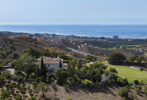 Villa mit Panoramablick in Los Monteros