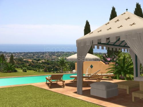 Plot with project in La Reserva