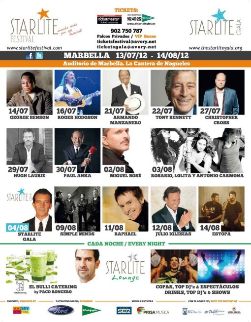 Starlite festival Marbella