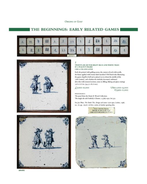 Origins of Golf: The Jaime Ortiz-Patino Collection 2